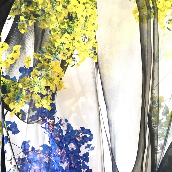 CLOVER CANYON Space Garden Chiffon Top - Picture 10 of 14